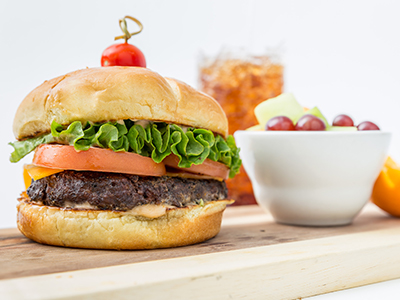 Food Photo Styling On A Budget -- Burger